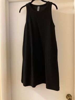 Lou & Grey Black A-Line Knit Dress-Skirt